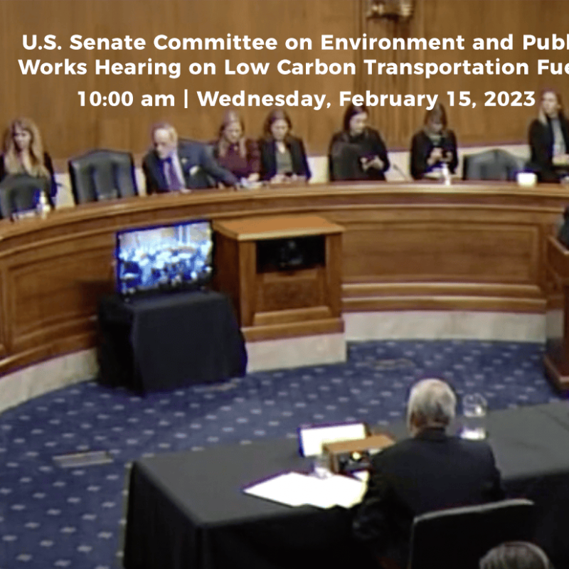 U.S. Senate EPW Senators, Staff, Witnesses, and Audience