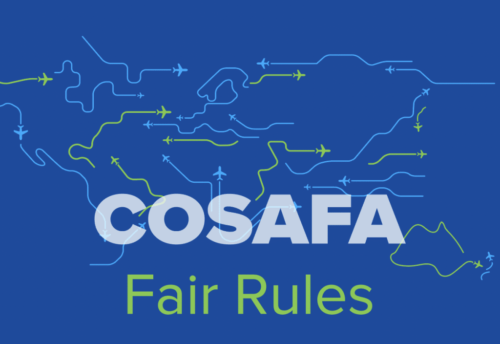 COSFA Fair Rules graphic design