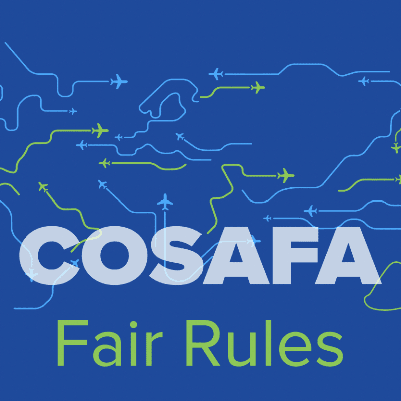 COSFA Fair Rules graphic design