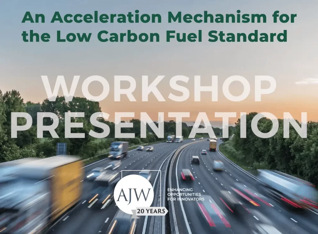 Workshop presentation on low carbon fuels